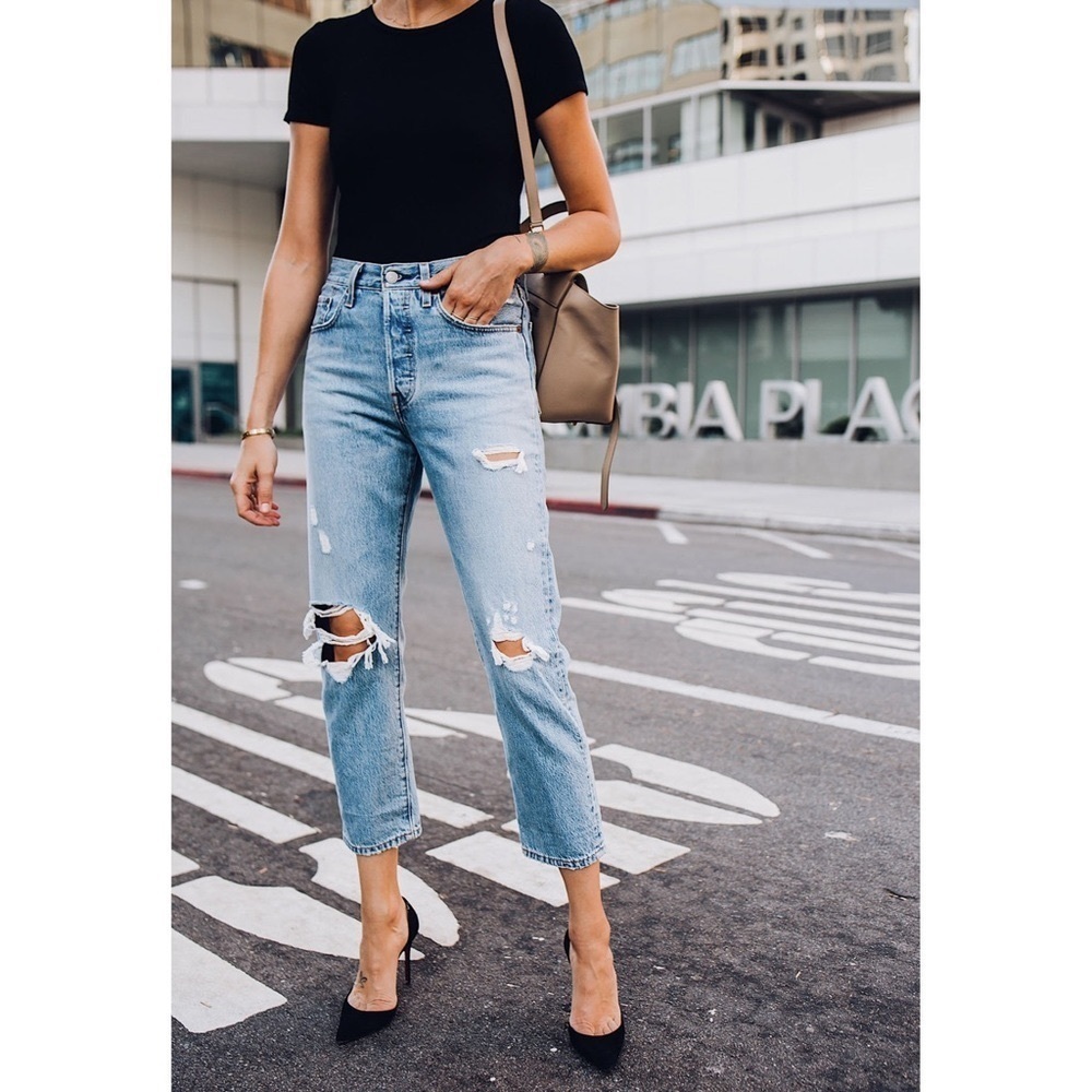 LEVI’S Wedgie Straight Jeans Authentically Yours - Picture 2 of 13